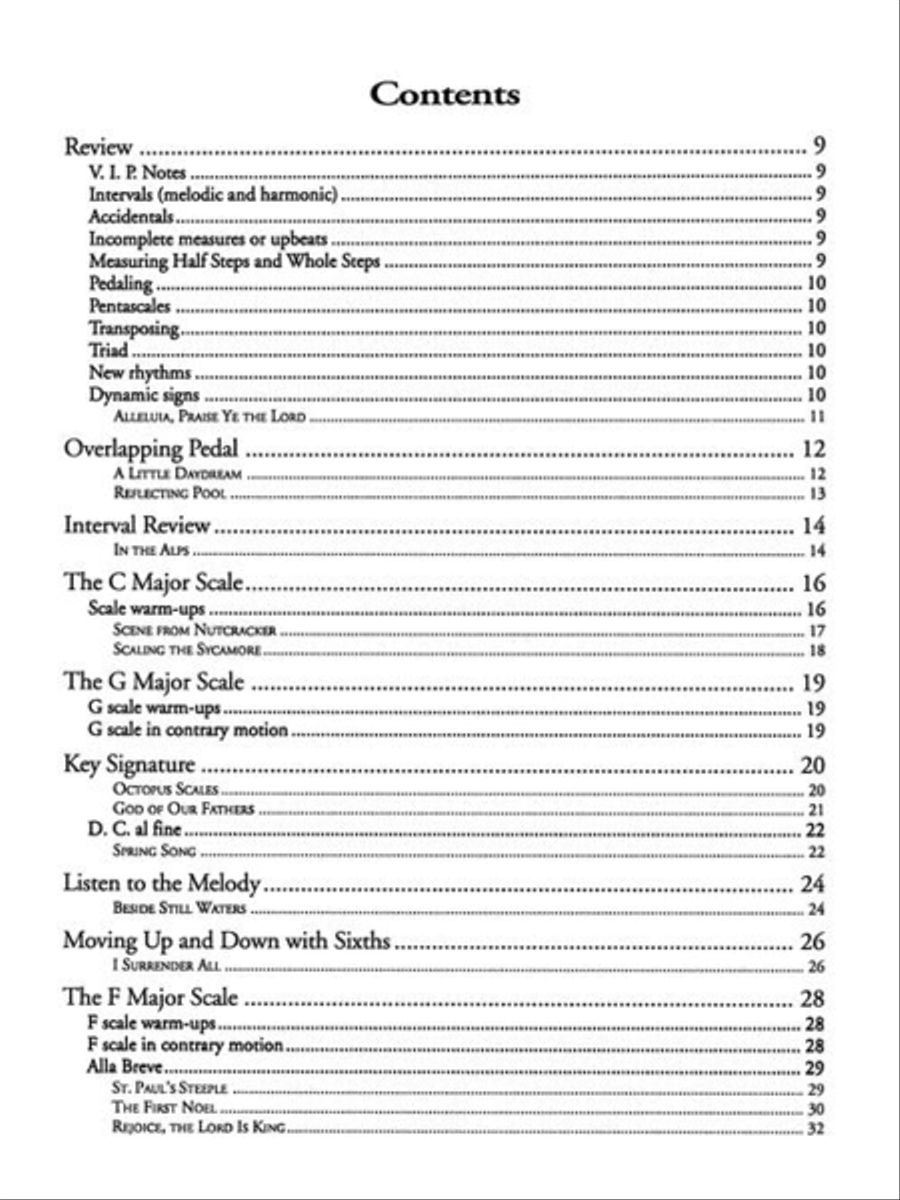 Keys for the Kingdom Piano Method scores gallery preview page 3