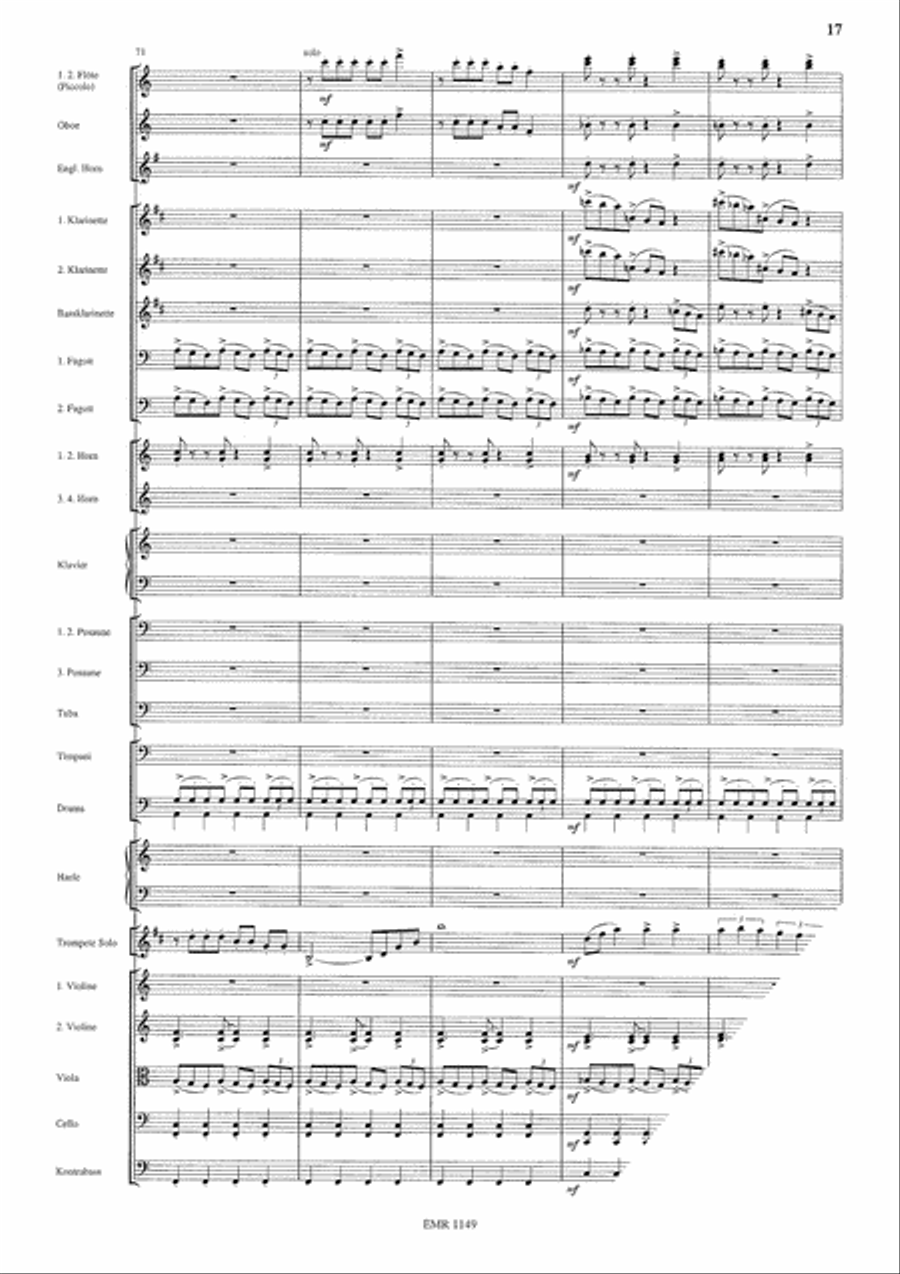 Rhapsody In Blue Orchestra scores gallery preview page 18