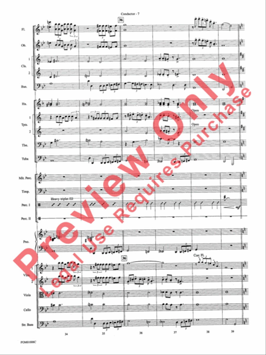 How the Grinch Stole Christmas (Medley) Full Orchestra scores gallery preview page 10