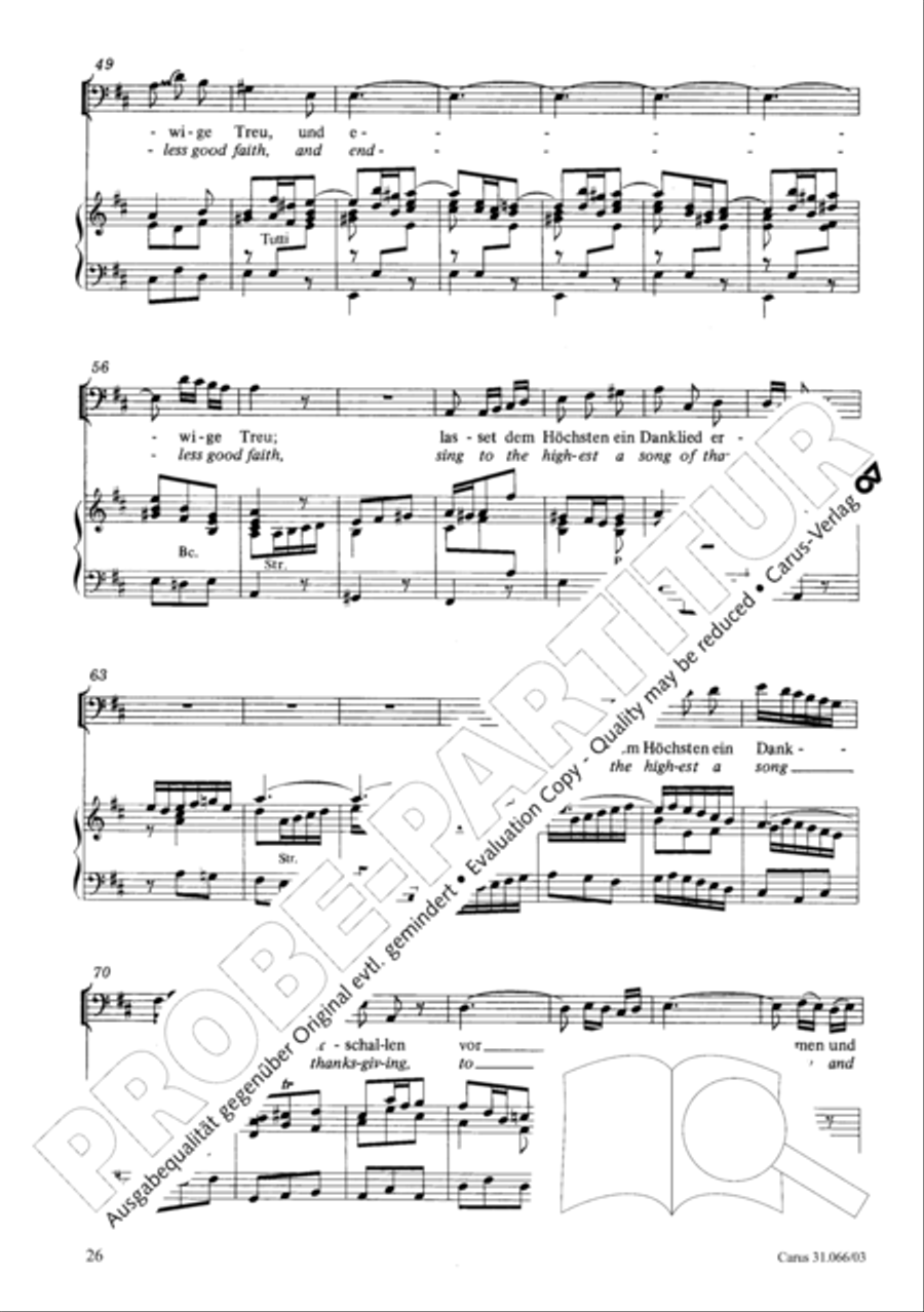Be joyful, you Christians (Erfreut euch, ihr Herzen) ATB scores gallery preview page 27