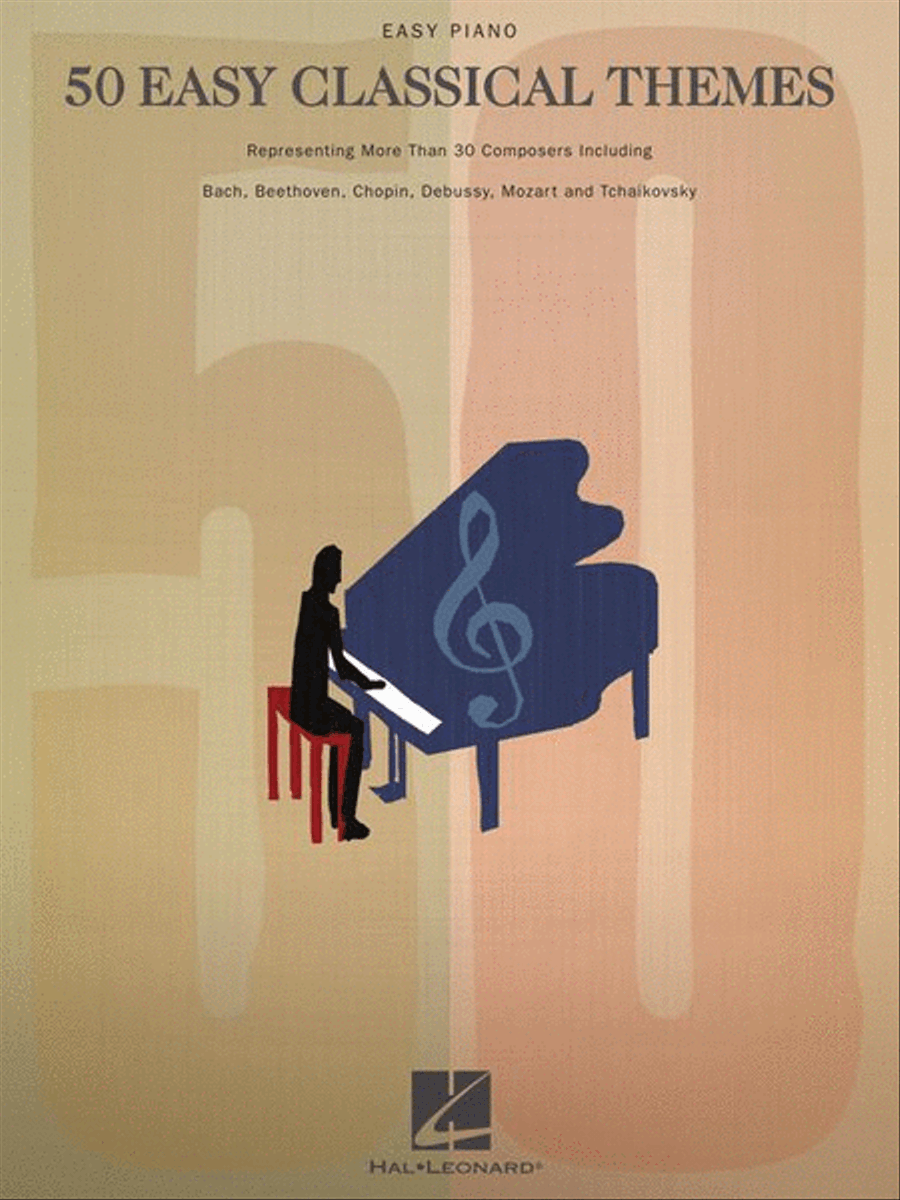 50 Easy Classical Themes Easy Piano scores gallery preview page 2