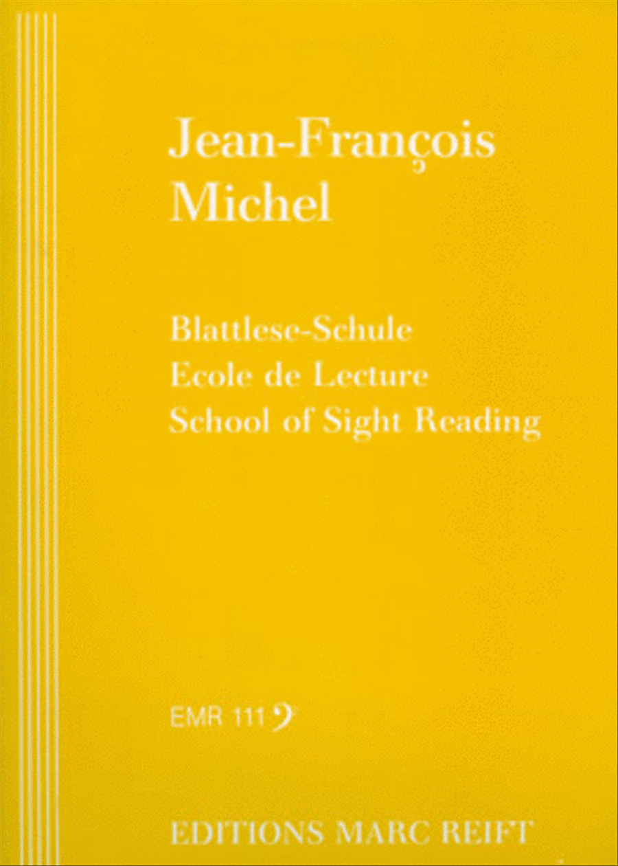 Blattlese-Schule / Ecole de Lecture / School of Sight Reading Trombone scores gallery preview page 1