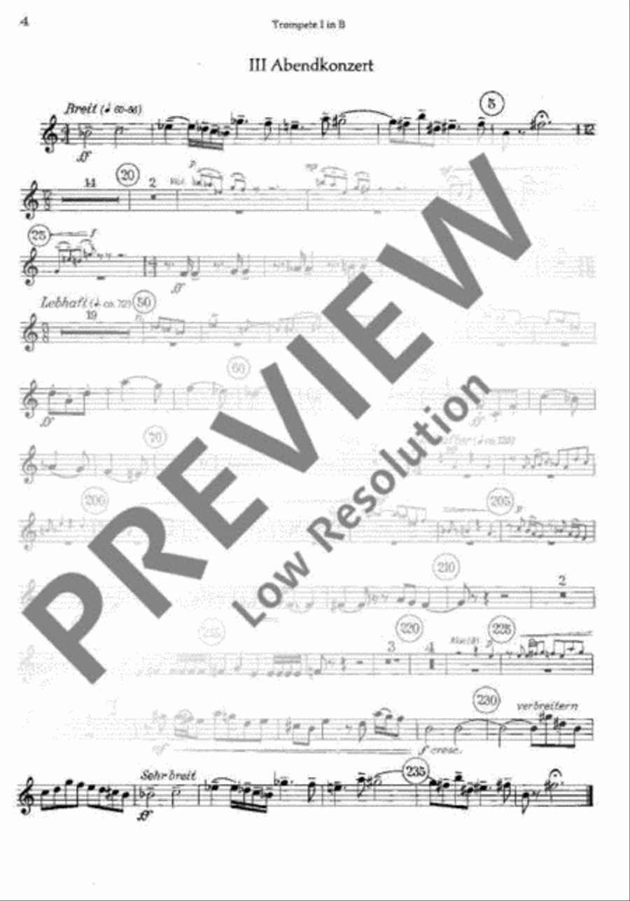 Plöner Musiktag Orchestra scores gallery preview page 19