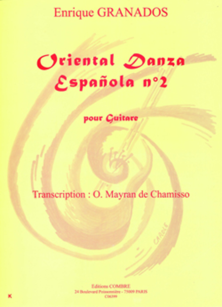 Danza espanola, No. 2 Oriental