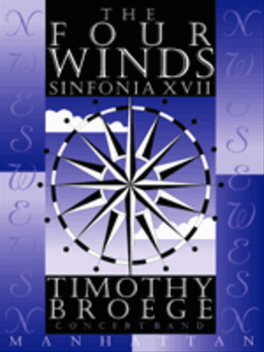 Sinfonia XVII: The Four Winds Sinfonia XVII: The Four Winds Concert Band scores gallery preview page 1
