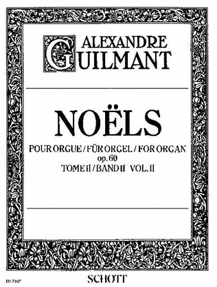 Book cover for Noels Op. 60 - Vol. 2