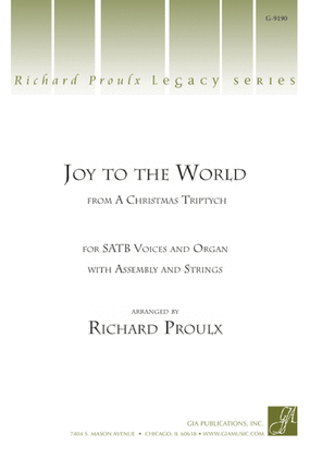 Book cover for Joy to the World - Full Score and Parts