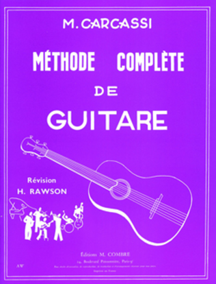 Book cover for Methode complete de guitare