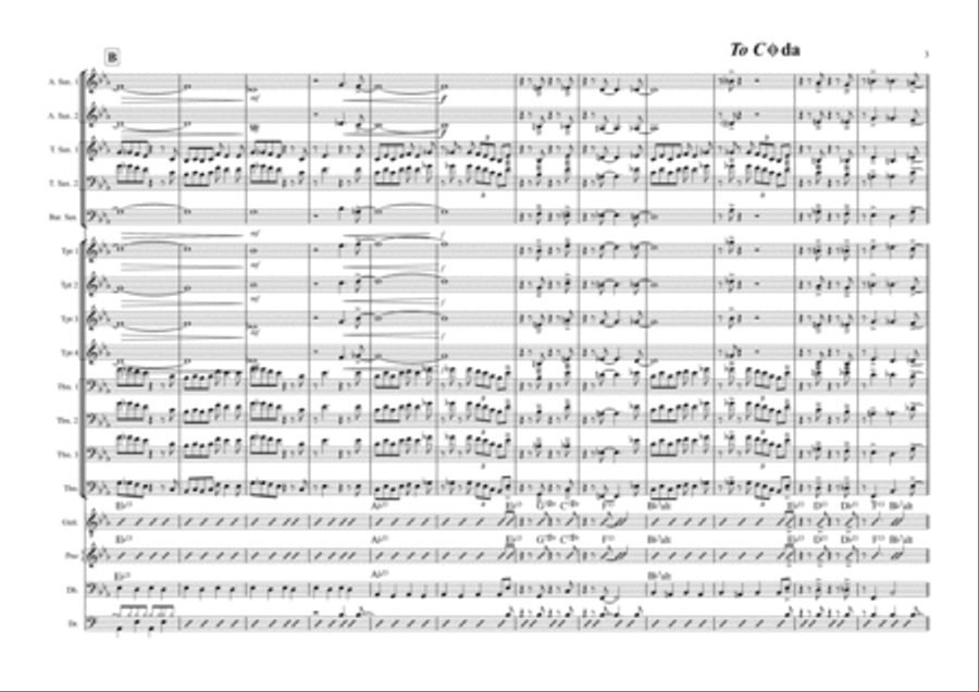 Springing into Summer Jazz Ensemble scores gallery preview page 3