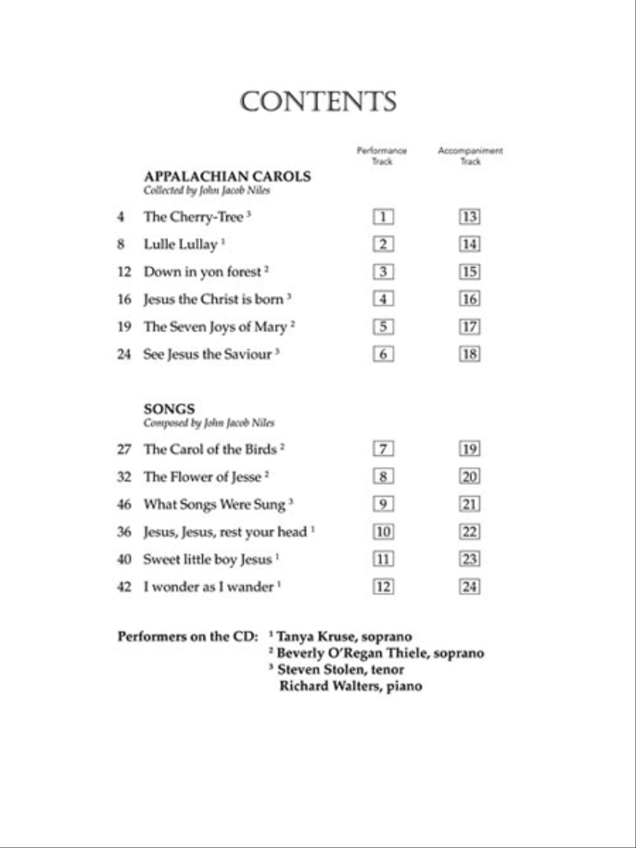 Christmas Songs and Carols High Voice scores gallery preview page 2