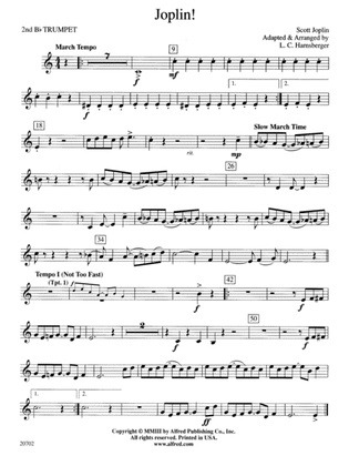 Joplin!: 2nd B-flat Trumpet