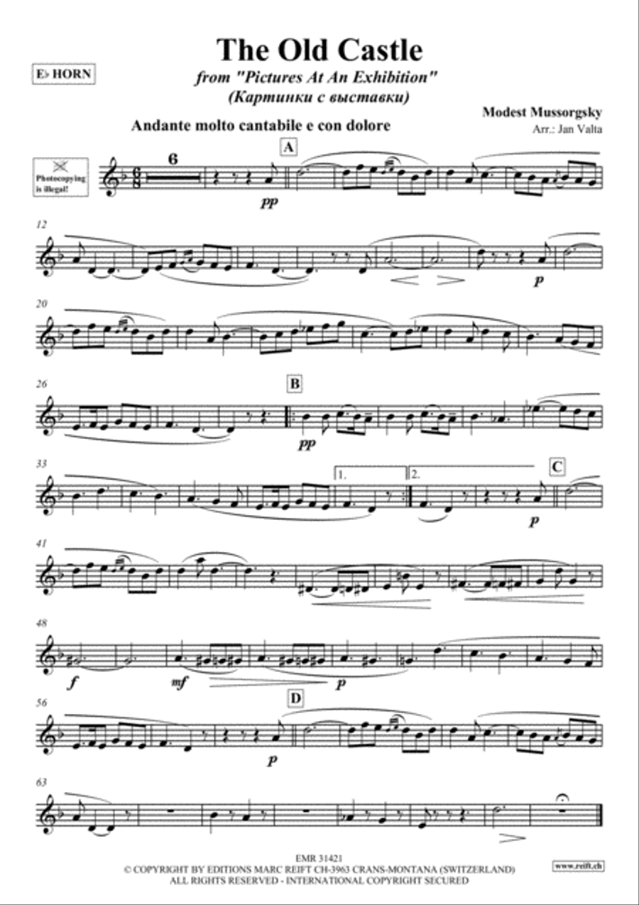 The Old Castle Horn scores gallery preview page 2