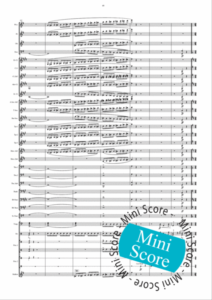 Car Concert Band scores gallery preview page 53