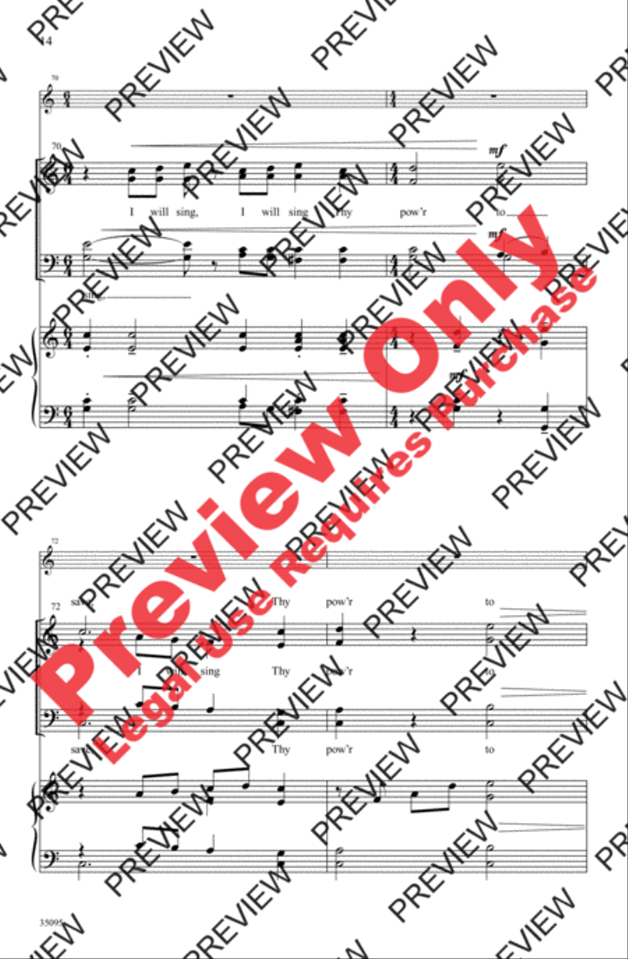 Cleansing Fountain Cleansing Fountain 4-Part scores gallery preview page 14