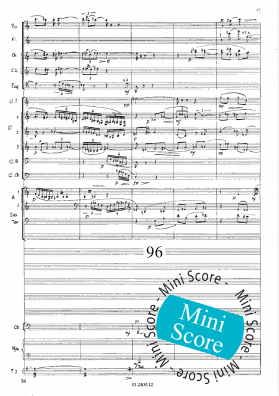 Aratoro I Concert Band scores gallery preview page 21