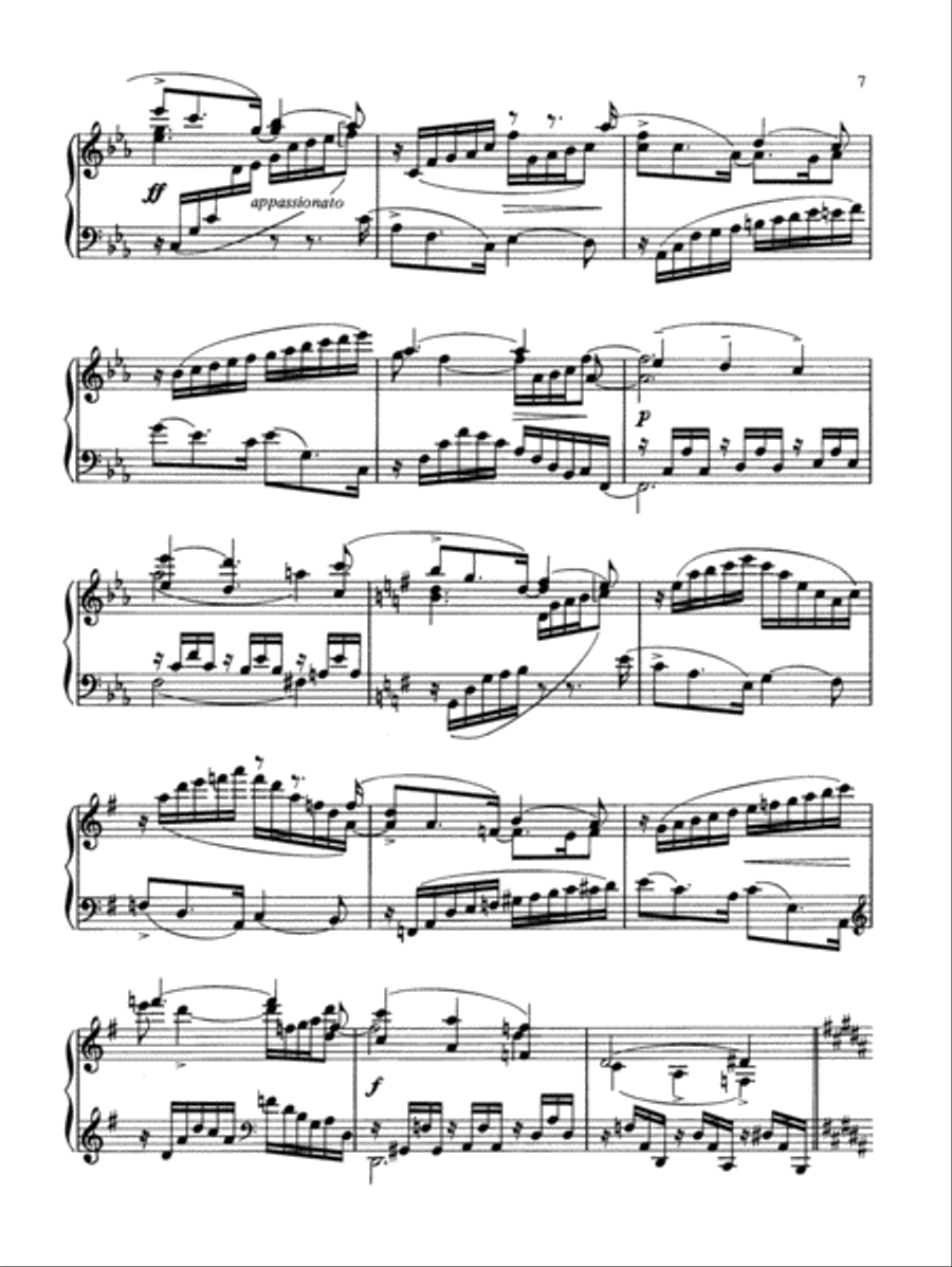 Miaskowsky: Three Sonatas Piano Solo scores gallery preview page 4