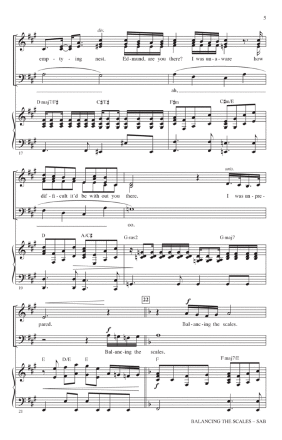 Balancing The Scales (from The Unofficial Bridgerton Musical) (arr. Mac Huff)