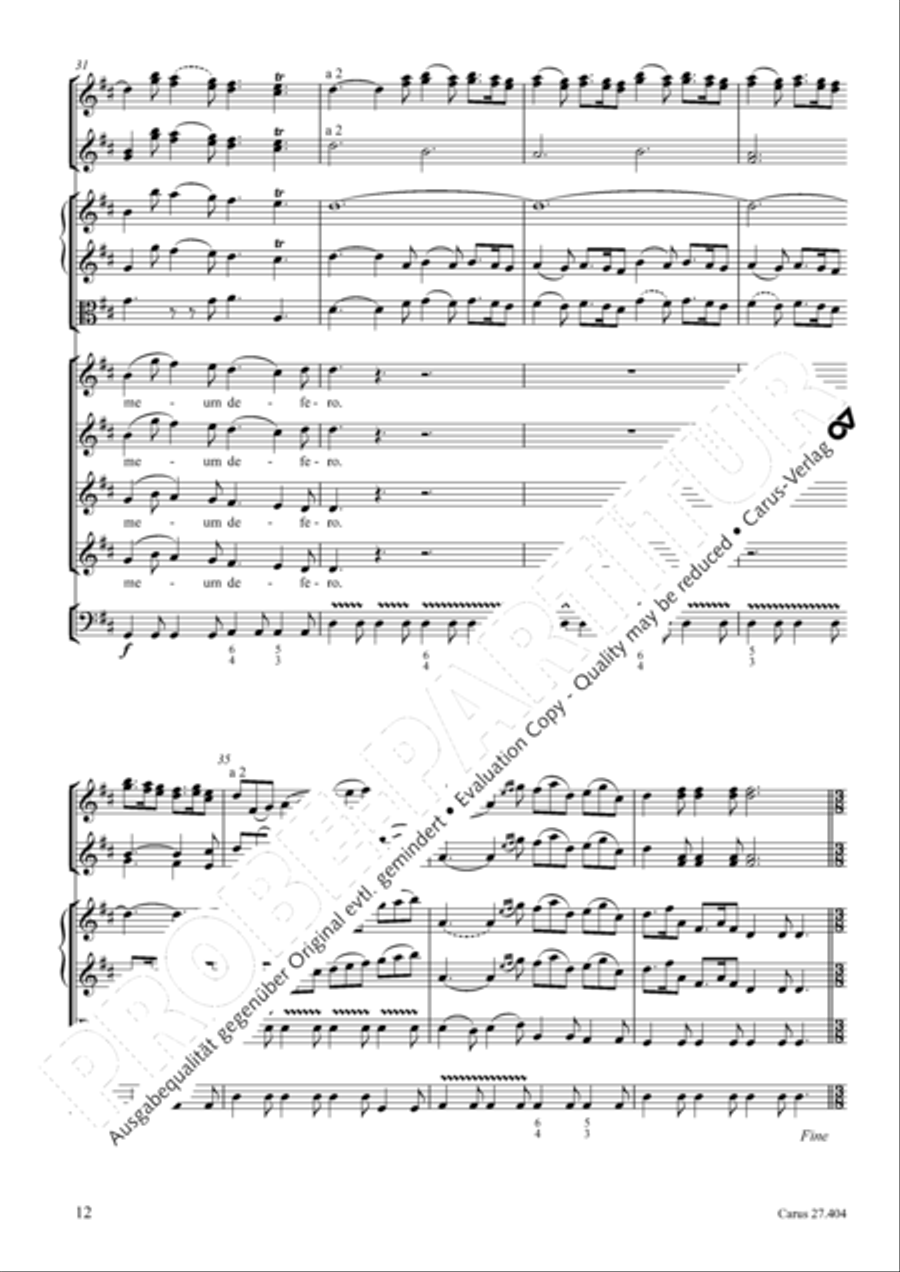 O admirabile mysterium SSAA scores gallery preview page 9