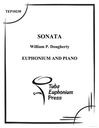 Book cover for Sonata for Euphonium