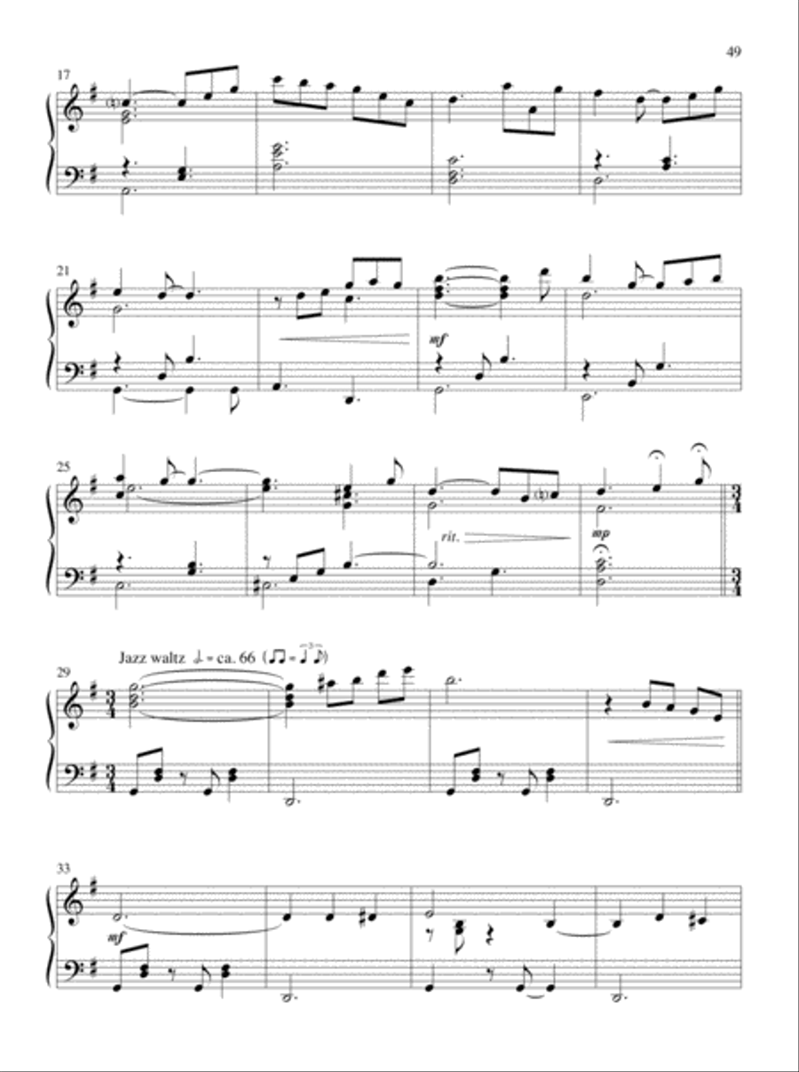 Let All Things Their Creator Bless! Piano Solo scores gallery preview page 28