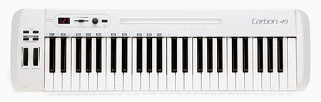 Carbon 49 keyboard controller