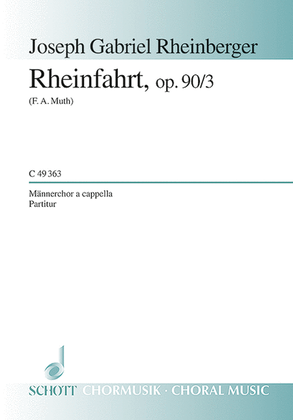 Book cover for Rheinfahrt Op. 90/3 Ttbb