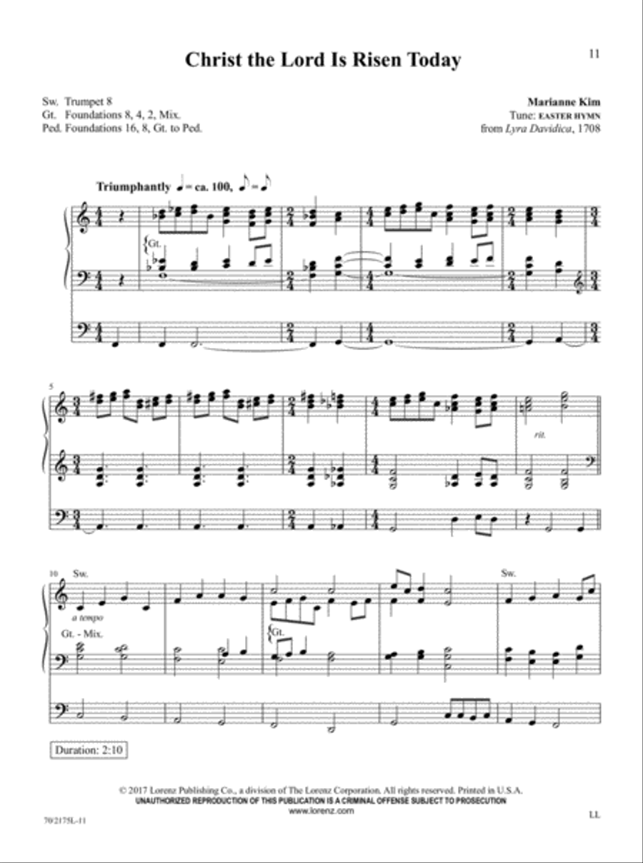 The Sacred Organ Library, Vol. 5 Organ Solo scores gallery preview page 7
