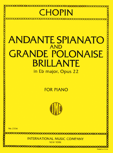 Andante Spianato in G major and Grande Polonaise Brilliante in E flat major, Op. 22