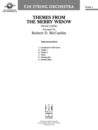 Themes from The Merry Widow: Score
