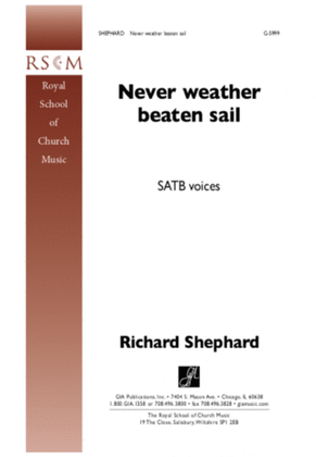 Book cover for Never Weather Beaten Sail