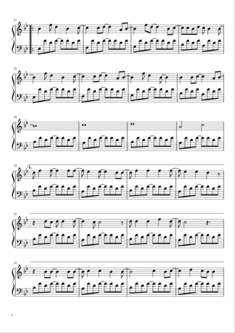 How To Save A Life How To Save A Life Piano Solo scores gallery preview page 2