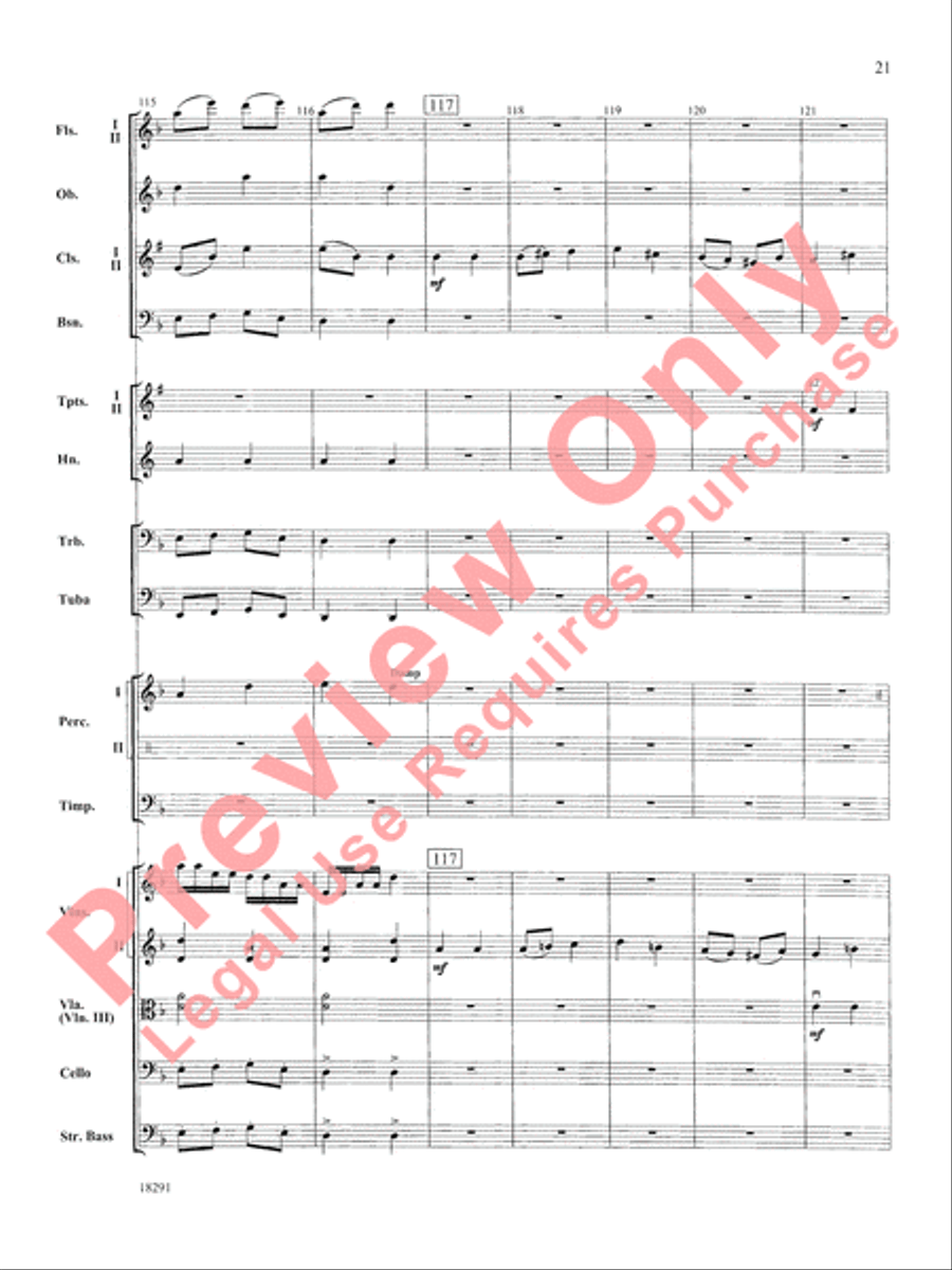 Hungarian Air and Dance Hungarian Air and Dance Full Orchestra scores gallery preview page 22