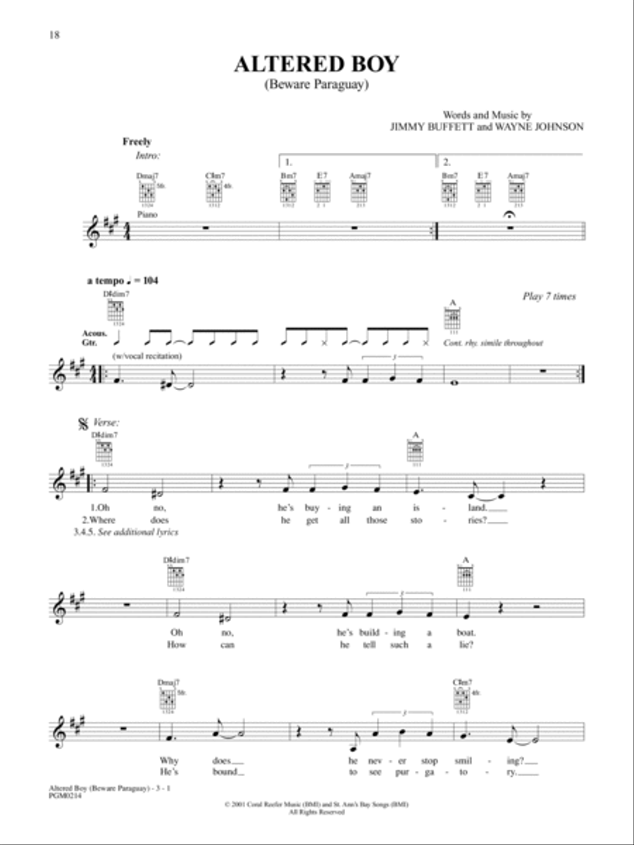 Altered Boy School and Community scores gallery preview page 1