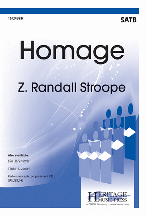 Book cover for Homage