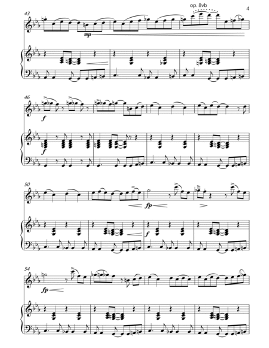 Raccoon Violin Solo scores gallery preview page 5