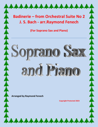 Badinerie - J.S.Bach - for Soprano Sax and Piano