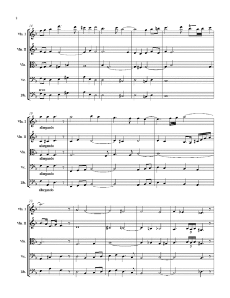 Blue Orchid String Quartet scores gallery preview page 2