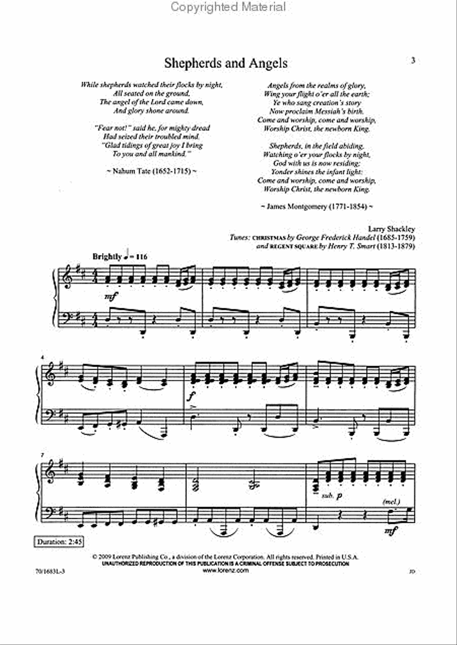 The International Carol Library - British Isles Piano Solo scores gallery preview page 2