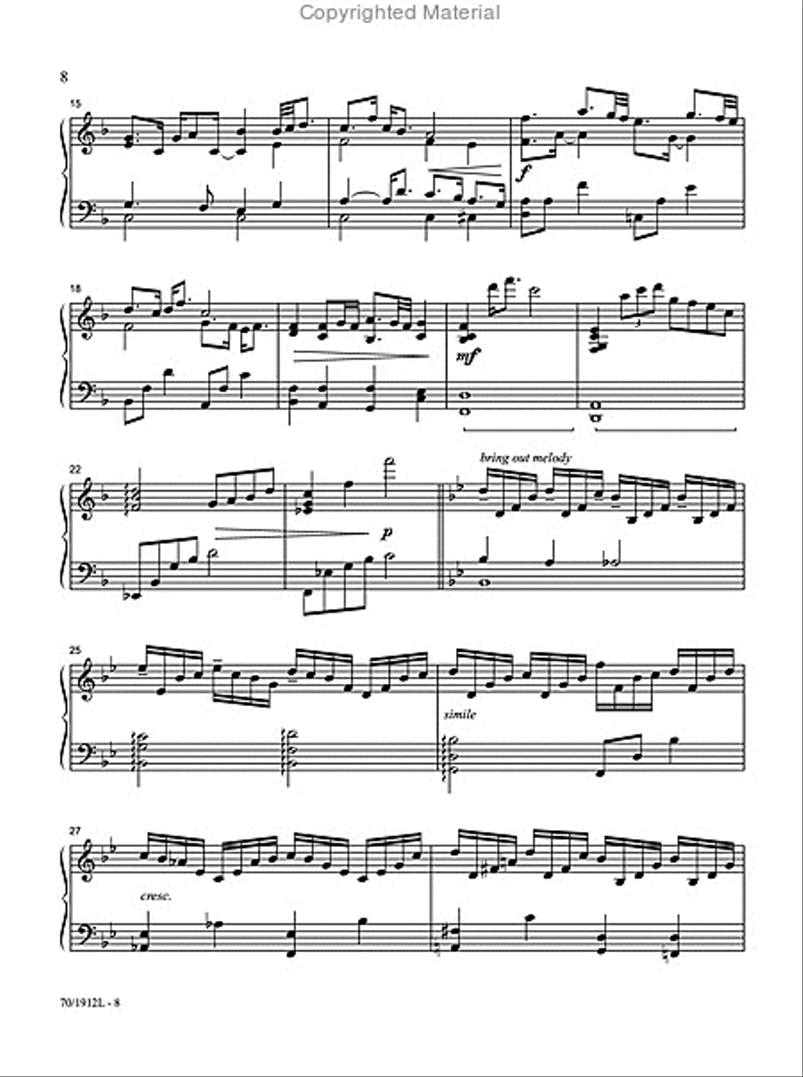 The Church Pianist's Library, Vol. 16 Piano Solo scores gallery preview page 7