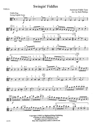 Swingin' Fiddles: Viola