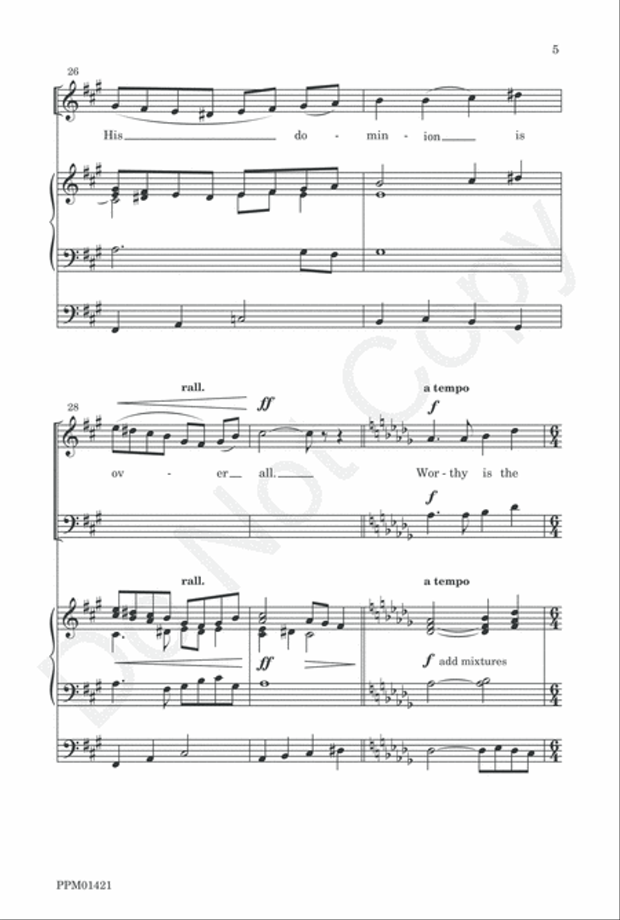 Christ the Lord is King 2-Part scores gallery preview page 8