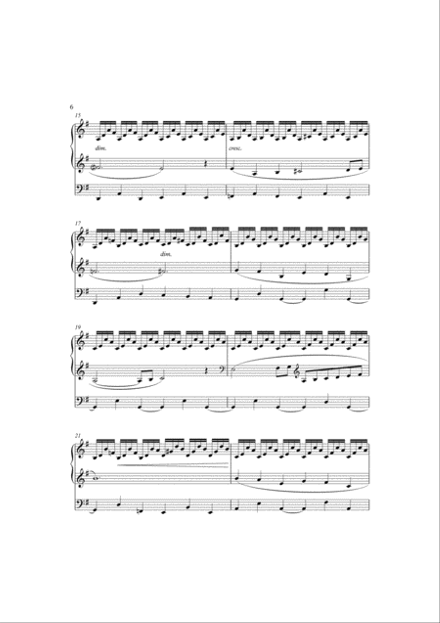 A Saint-Saens Organ Album Organ Solo scores gallery preview page 5