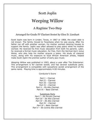 Weeping Willow (Clarinets)