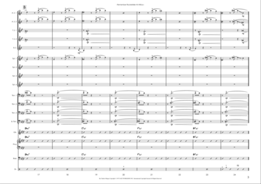Remember Rockefeller At Attica Jazz Ensemble scores gallery preview page 3