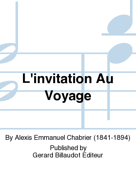 L'Invitation Au Voyage