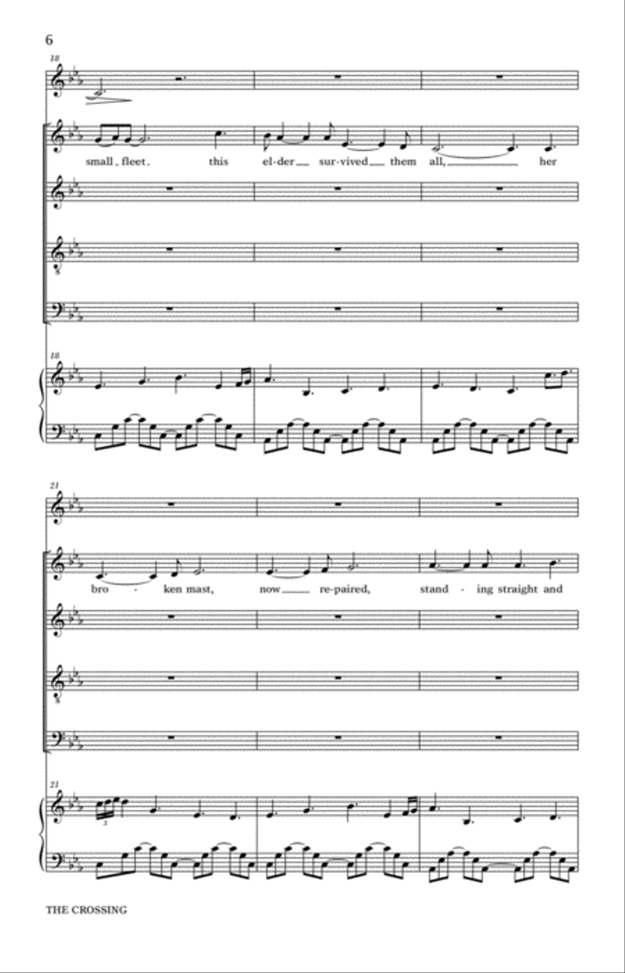 The Crossing The Crossing Choir scores gallery preview page 4
