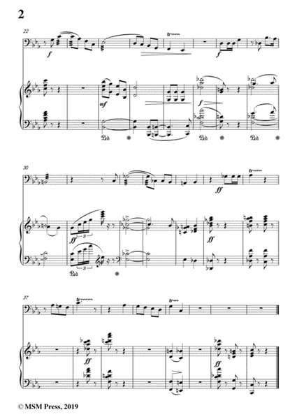 Richard Strauss-Die Verschwiegenen, for Cello and Piano image number null