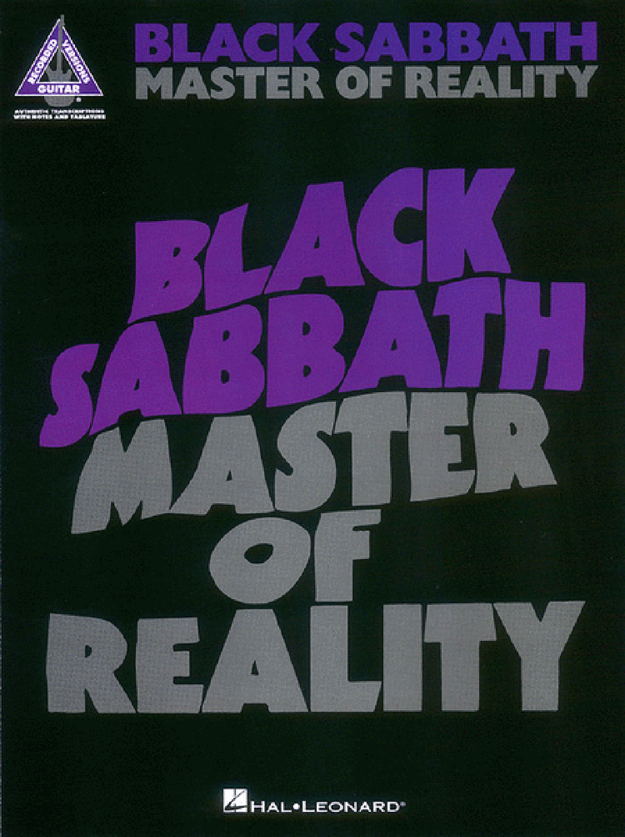 Black Sabbath – Master of Reality Electric Guitar scores gallery preview page 1