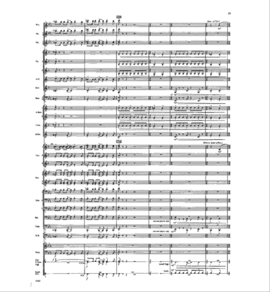 Seagate Concert Band scores gallery preview page 23