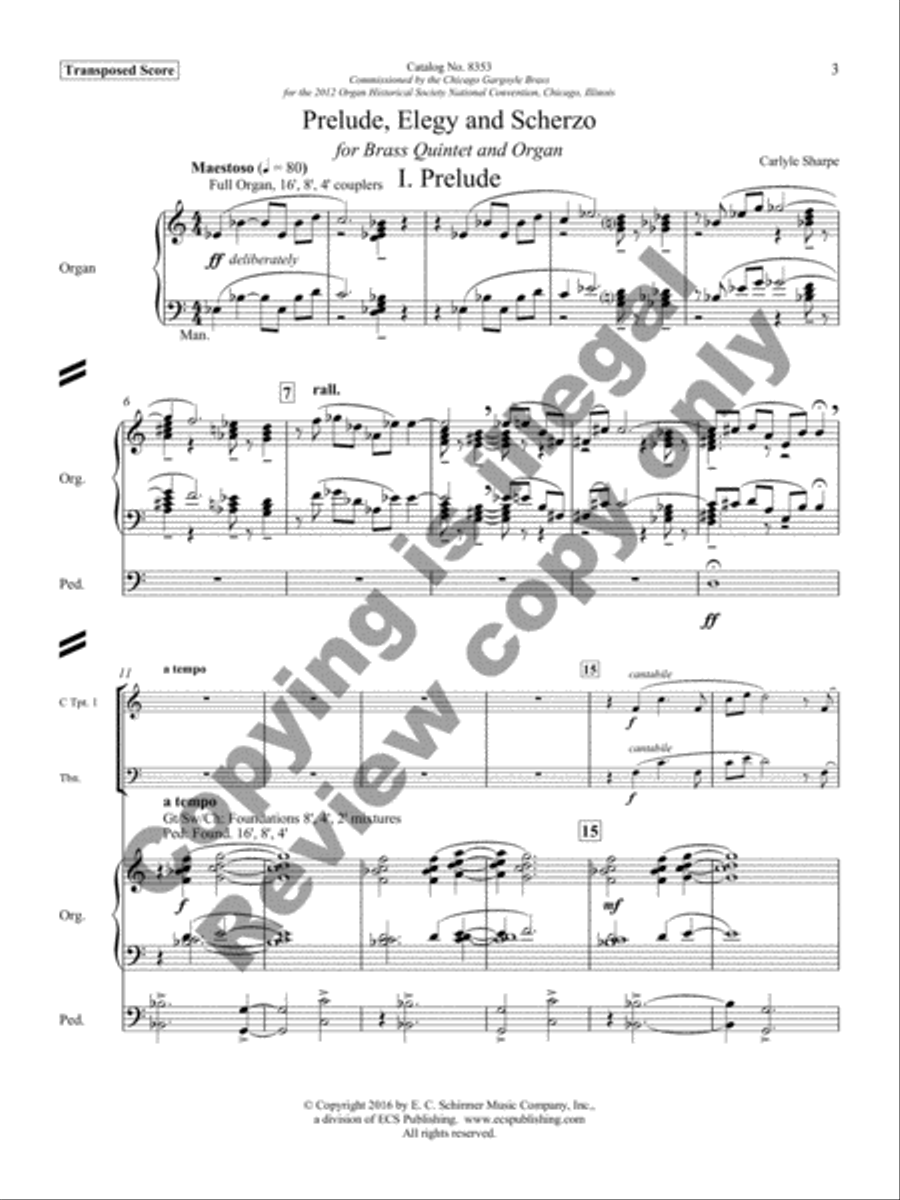Prelude, Elegy and Scherzo image number null